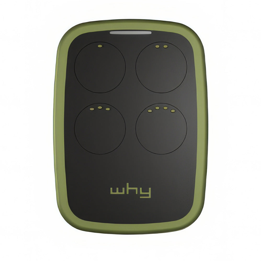 WHY EVO NOA MINI - Télécommande universelle 4 boutons Gris Pure multi-fréquences 280-868 MHz WHY EVO NOA MINI - Télécommande universelle 4 boutons Gris Pure multi-fréquences 280-868 MHz
