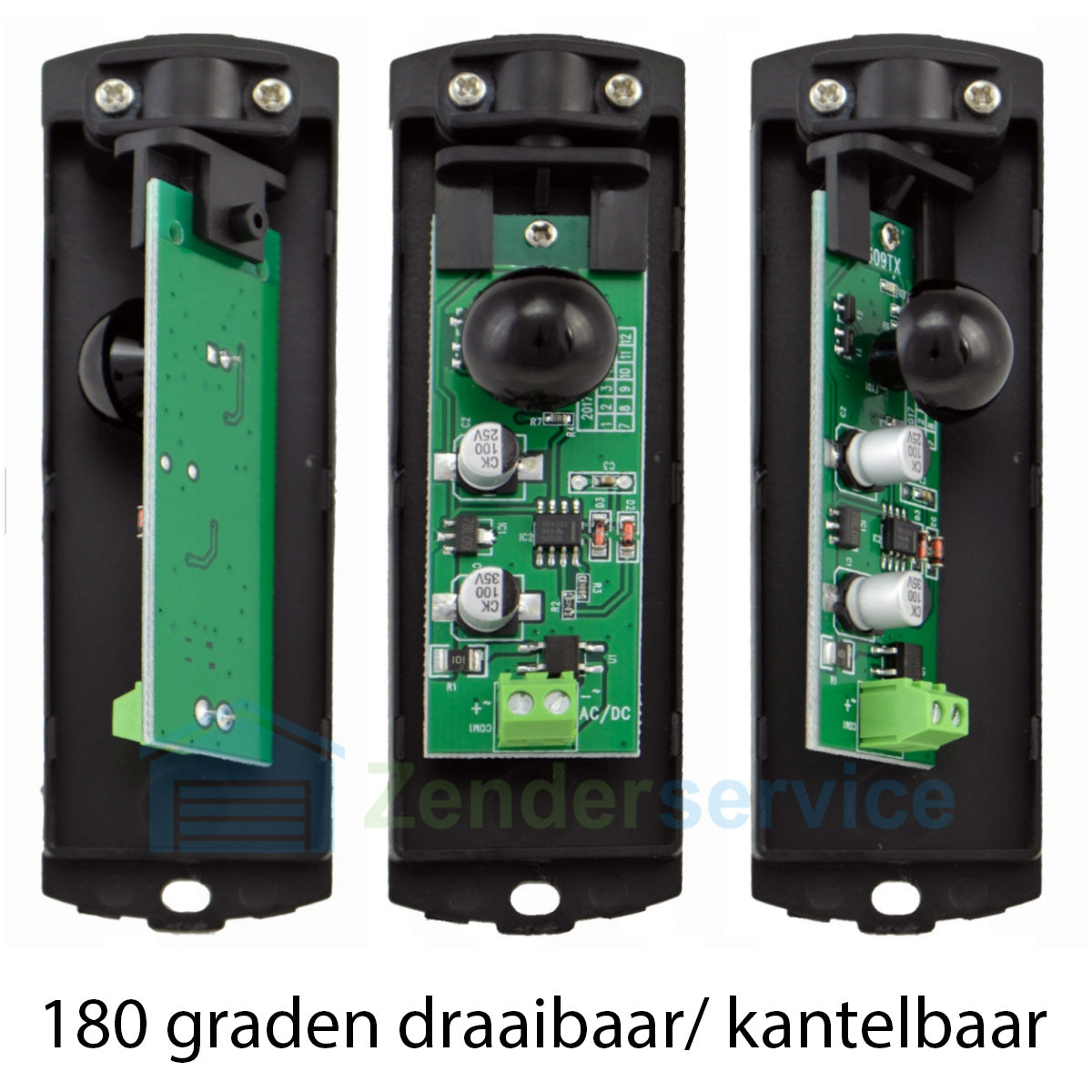 Zenderservice - Universele Fotocellen 180 Graden Draaibaar - Fotocellen