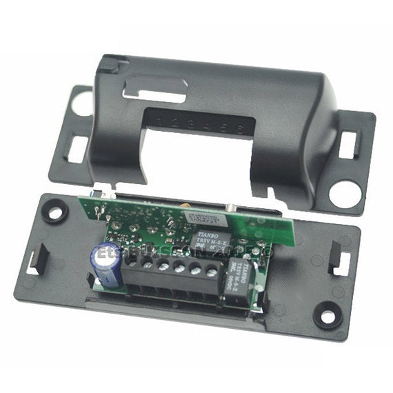 Télécommande SOMMER PEARL 4 canaux 434.42 MHz SOMLOQ2 Noir et rouge