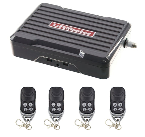 Chamberlain - Liftmaster - 860EV receiver + 4 télécommandes - Récepteurs