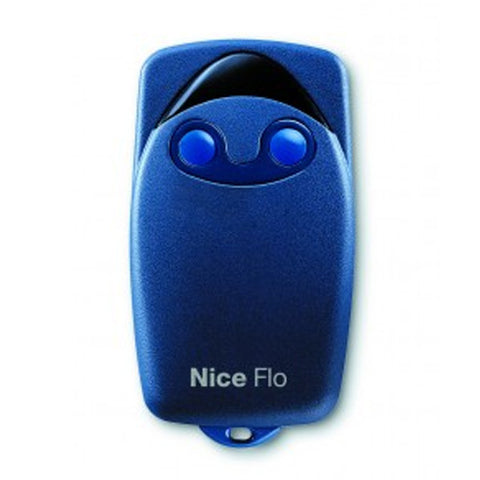 Nice - FLO2 (bleu) avec dip-switch - Télécommande